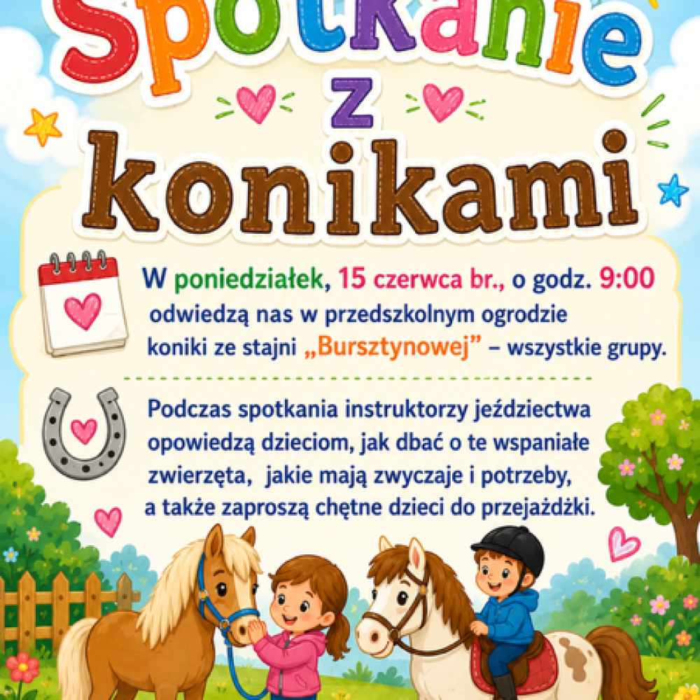 Spotkanie z konikami 15.06.2026