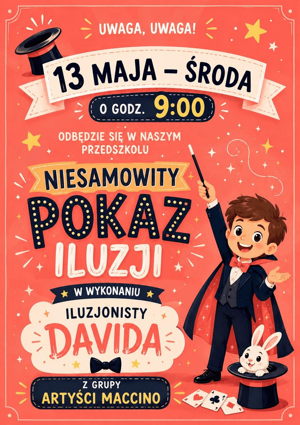 You are currently viewing Pokaz iluzji 13.05.2026