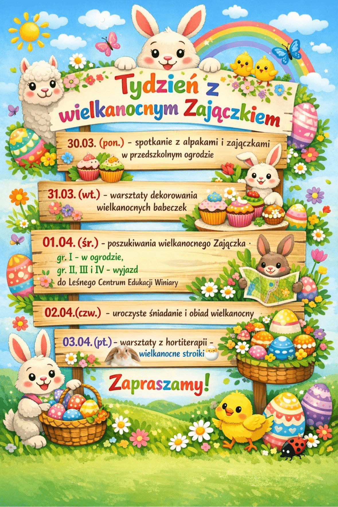 You are currently viewing Tydzień z wielkanocnym Zajączkiem