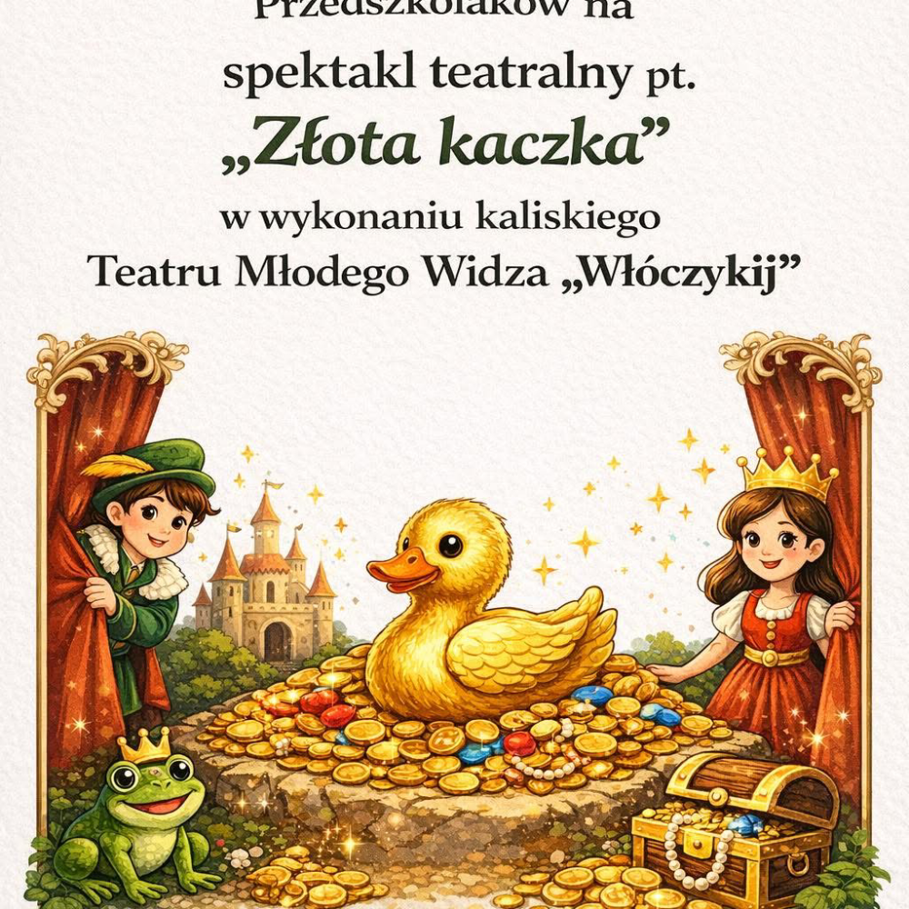 Zapraszamy na przedstawienie teatralne 10.04.2026